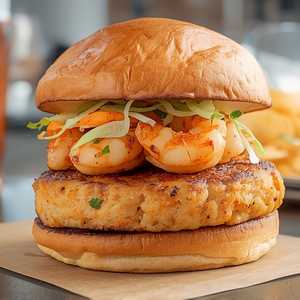 Shrimp Burger