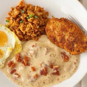 Chicken Fried Steak & Eggs