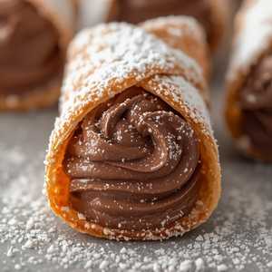 Chocolate Cannoli