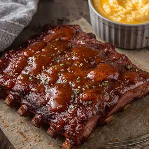 1/2 Slab of Baby Back Ribs