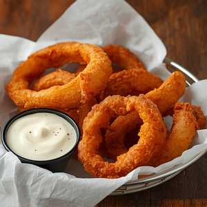 BASKET OF ONION RINGS