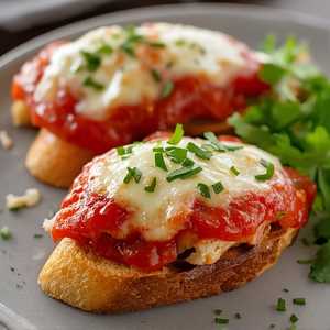 Open-Face Chicken Parm
