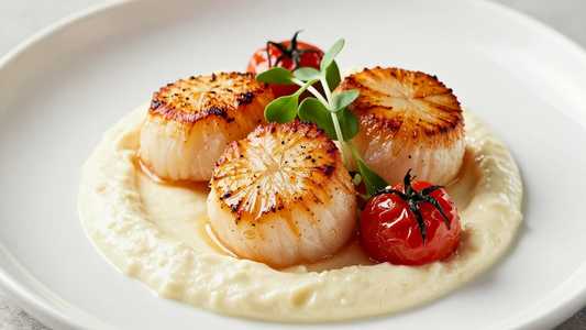 Seared Gulf Scallops (Seasonal/Unverified)