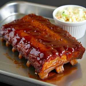 half rack bbq ribs