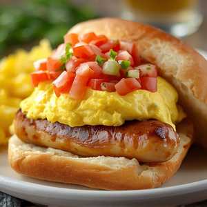 Breakfast Dog