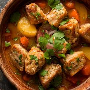Encebollado de Pescado