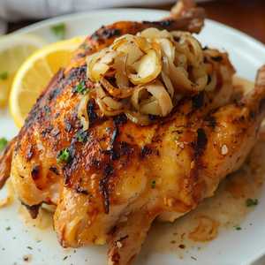 Half Grilled Chicken