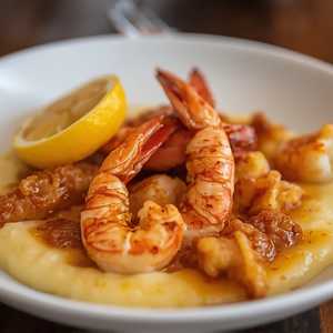 Crab & Shrimp Butter Grits