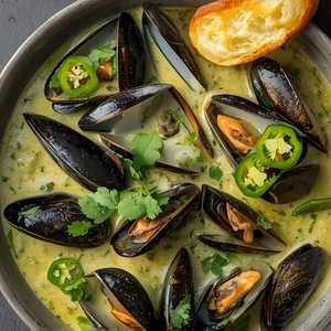 Tequila Lime Mussels