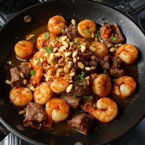 Shaky Garlic Shrimp