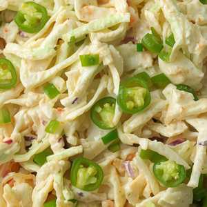 Jalapeño cole slaw