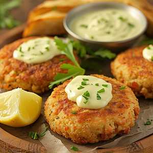 Lump Crab Cake Platter