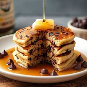 Chocolate Chip GFF Pancakes