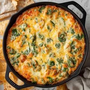 Four Cheese Spinach Dip