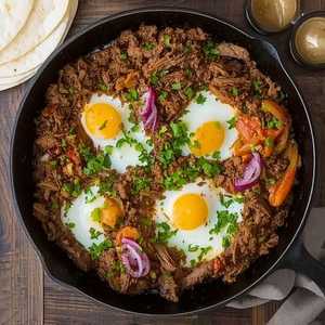 Machaca con Huevos