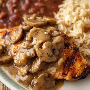 Pollo con Champinones