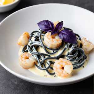Calamari Ink Linguini