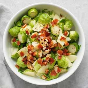 Shaved Brussel Sprouts Salad