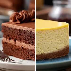 Dessert Selections (Double Chocolate Mousse or Cheesecake)