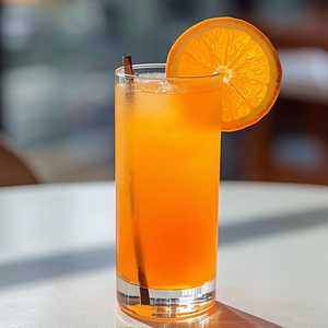 Orange juiced-to-order with Tito's Vodka
