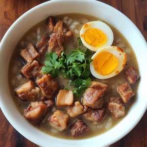 Pork & Preserved Egg Congee