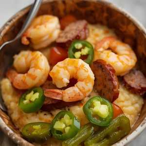Cajun Shrimp & Grits
