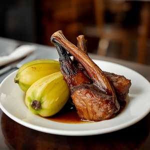 Pig Ears W/ Two Boiled Banana