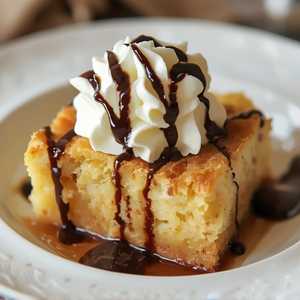 White Chocolate Bread Pudding