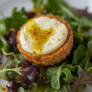 WARM GOAT CHEESE SALAD