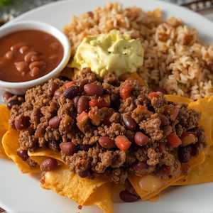 Kids Ground Beef Nachos