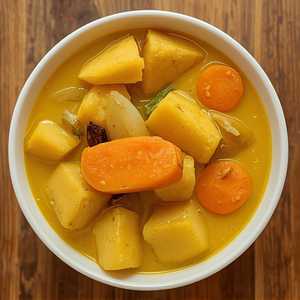 Yellow Curry With Pork