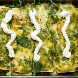 Enchiladas Verdes
