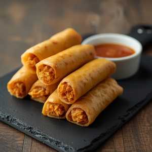 Hand Rolled Birria Eggrolls