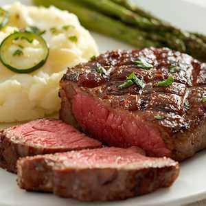 * Ribeye Hand-Carved