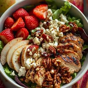 Pear & Berry Salad