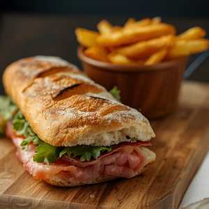 Jambon Fromage Beurre Baguette