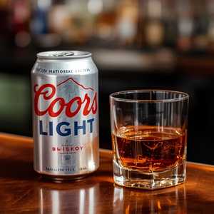 Coors Light & Old Forrester Bourbon