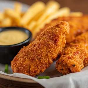 Chicken Fingers With Fries