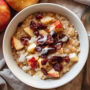 Fruit & Maple Oatmeal