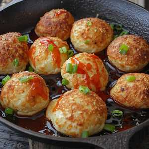 Khanom Krok Coconut Pan Cakes