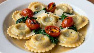 Braised Angus Short Rib Ravioli