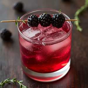 Blackberry Bourbon Sidecar