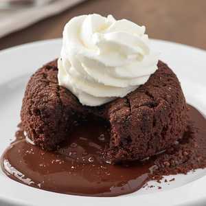 Warm Valrhona Chocolate Lava Cake
