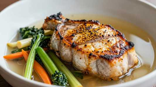 Spice Crusted Yellowfin Tuna