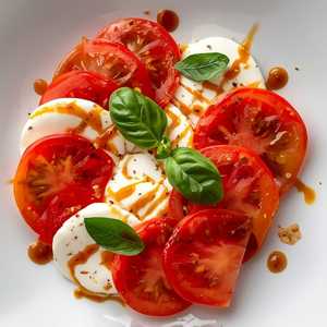 Tomatoes with Fresh Mozzarella
