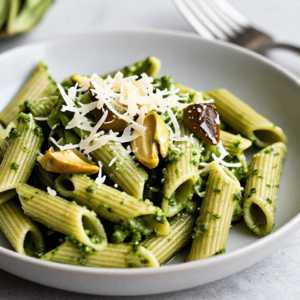 Penne Pesto E Carciofi