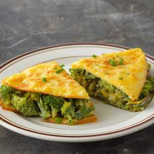 Broccoli And Cheese Omelette