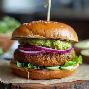 Homemade Veggie Burger