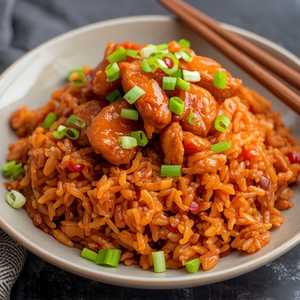 Chicken Szechuan Fried Rice