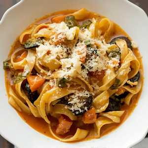 Roasted Vegetable Fettuccine